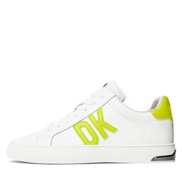 

Снікерcи DKNY Abeni K1486950 Wht/Fluo Yelw, Білий