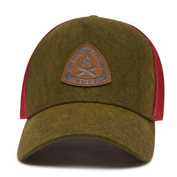 

Бейсболка Buff Trucker Cap 125364.854.30.00 Lowney Khaki, Зелений