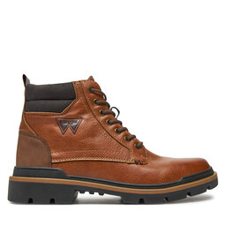 Wrangler Outdoorová obuv Wrangler Nevada 20243033.JCU Hnedá