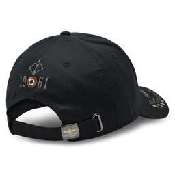 

Бейсболка Aeronautica Militare 222HA1104CT2261 Jet Black 34300, Чорний