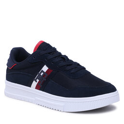 Tommy Hilfiger Сникърси Tommy Hilfiger Supercup Mix FM0FM04585 Desert Sky DW5