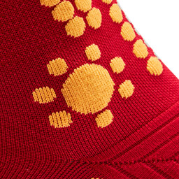 

Високі шкарпетки unisex Compressport Pro Racing Socks v4.0 Trail XU00048B Persian Red/Blazing Orange 313, Червоний
