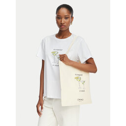 Marella Marella T-Shirt Emme by Marella Gola 2615971072 Creme Regular Fit