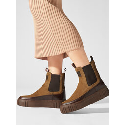 

Ботильйони Gant Snowmont Chelsea Boot 27553371 Taupe / Dark Brown, Коричневий