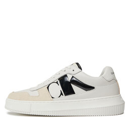 

Снікерcи Calvin Klein Jeans Chunky Cupsole Lth Nbs Dc YM0YM00897 Bright White/Black 01T, Білий