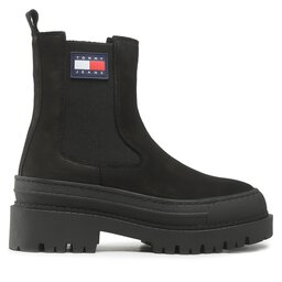 

Челсі Tommy Jeans Womens Chelsea Foxing Boot EN0EN01921 Black BDS, Чорний