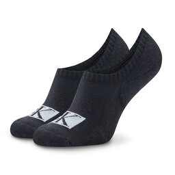 

Набір 2 пар низьких чоловічих шкарпеток Calvin Klein Jeans 701223261 White/Black 001, Білий