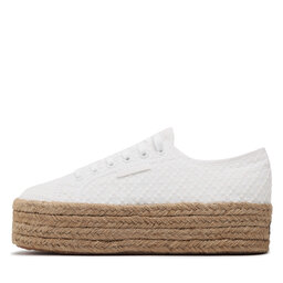 

Еспадрильї Superga 2790 Rope Macrame Rhombus S3126PW White, Білий