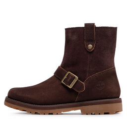 

Чоботи Timberland Courma Kid Wl Biker Bt TB0A2HJYV13 Dark Brown Nubuck, Коричневий