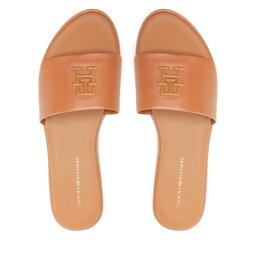 

Шльопанці Tommy Hilfiger Th Pop Mule FW0FW07097 Summer Cognac GU9, Коричневий