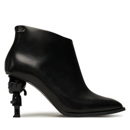 KARL LAGERFELD Čizme KARL LAGERFELD Nft Heel Zip KL39135 Crna