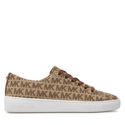 

Снікерcи MICHAEL Michael Kors Keaton Lace Up 43T2KTFS1Y Beige/Ebony, Коричневий