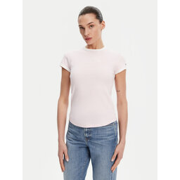 Tommy Hilfiger Tommy Hilfiger Marškinėliai WW0WW44581 Rožinė Slim Fit