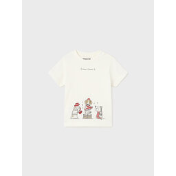 Mayoral Mayoral Camiseta 1017 Blanco Regular Fit