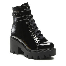 Altercore Botine Altercore Enid Vegan Black Patent