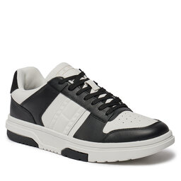 Tommy Jeans Сникърси Tommy Jeans Tjm Leather Cupsole 2.0 EM0EM01352 Black/Ecru BDS
