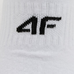 

Набір 5 пар низьких чоловічих шкарпеток 4F 4FWMM00USOCM283 10S, Білий