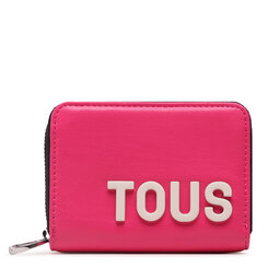 TOUS Mały Portfel Damski TOUS Monedero M. T Coral 2001850725 Fuschia