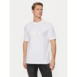 BOSS BOSS Marškinėliai 50531271 Balta Regular Fit