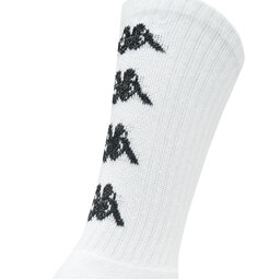 

Набір з 3 пар низьких шкарпеток unisex Kappa 710069 Bright White 11-0601, Білий