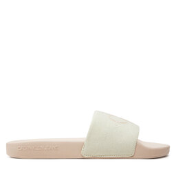 Calvin Klein Jeans Papucs Calvin Klein Jeans Slide Monogram Co YW0YW00103 Ekru