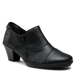 Rieker Poltopánky Rieker 57173-02 Schwarz