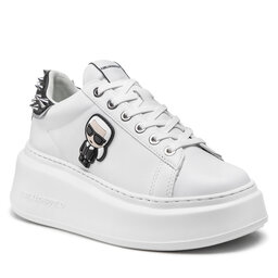 KARL LAGERFELD Sneakers KARL LAGERFELD KL63529 White Lthr w/Black