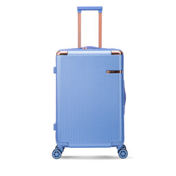 Semi Line Μεσαία Βαλίτσα Semi Line T5915-4 Μπλε