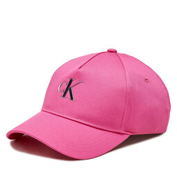 Calvin Klein Kepurė su snapeliu Calvin Klein Minimal Monogram Cap K60K611541 Pink Amour to5