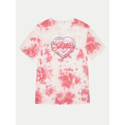 Guess Guess T-Shirt J5RI09 K8HM4 Ροζ Oversize