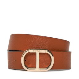 

Жіночий ремінь TWINSET 241TA4080 Bic.Nero/Cuoio 02490, Чорний