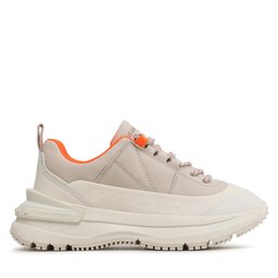 

Снікерcи Calvin Klein Jeans Chunky Runner Laceup Hiking Wn YW0YW01048 Eggshel/Creamy White/Orange ACF, Бежевий