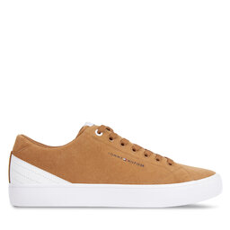 

Снікерcи Tommy Hilfiger Th Hi Vulc Core Low Suede FM0FM04817 Desert Khaki GWJ, Коричневий