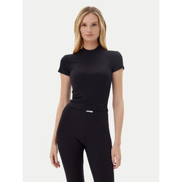 Guess Guess Marškinėliai O5GP04 KCDA2 Juoda Slim Fit