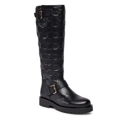 TWINSET Čižmy vo vojenskom štýle TWINSET 232TCT058 Nero 00006