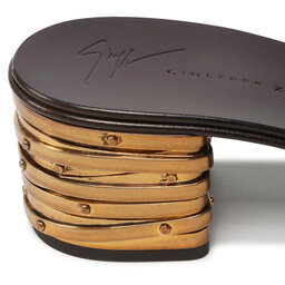 

Шльопанці Giuseppe Zanotti E200050 001 Brown, Коричневий