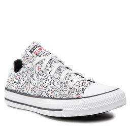 Converse Кецове Converse Keith Haring Ctas Ox 171860C White/Black/Red