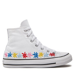 Converse Sneakers aus Stoff Converse Chuck Taylor All Star Floral A06311C Weiß
