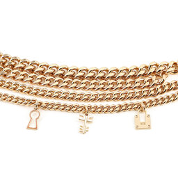 

Жіночий ремінь Elisabetta Franchi CT-03-K31E2-V280 Oro 610, Золотий