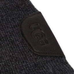 

Чоловічі рукавички Ugg M Knit Glove W Ugg Lthr Patch 18720 Charcoal, Сірий