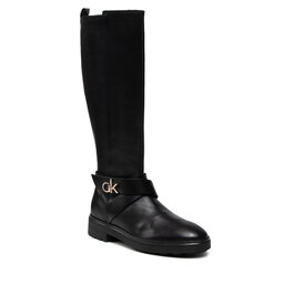 Calvin Klein Чоботи Calvin Klein Knee Boot 20 W/Dhw HW0HW00607 Ck Black BAX