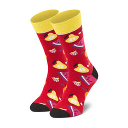 Dots Socks Κάλτσες Ψηλές Ανδρικές Dots Socks D20WF-SX-023-X Κόκκινο