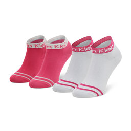 Calvin Klein Комплект 2 чифта къси чорапи дамски Calvin Klein 701218775 Magenta 003