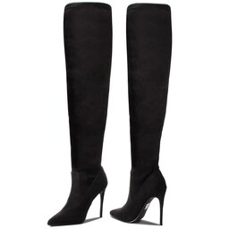 

Ботфорти Steve Madden Dade Overknee Boot SM11000150-04001-001 Black, Чорний