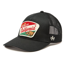 American Needle Gorra con visera American Needle Valin - Cali SMU679A-CALI Negro