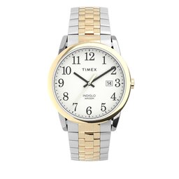 Timex Zegarek Timex Easy Reader TW2V40100 Srebrny