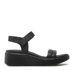 ECCO Sandály ECCO Flowt Wedge Lx W 27330351052 Černá