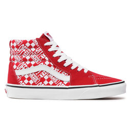 

Снікерcи Vans, Червоний