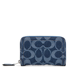 Coach Portafoglio da donna Coach CAT62 LHRHY Blu scuro