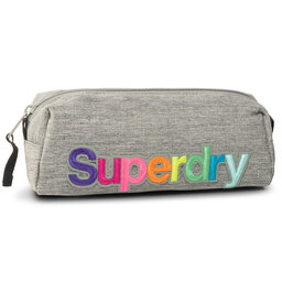 Superdry Pennskrin Superdry Rainbow Pencil Case W9810003A Grey Marl